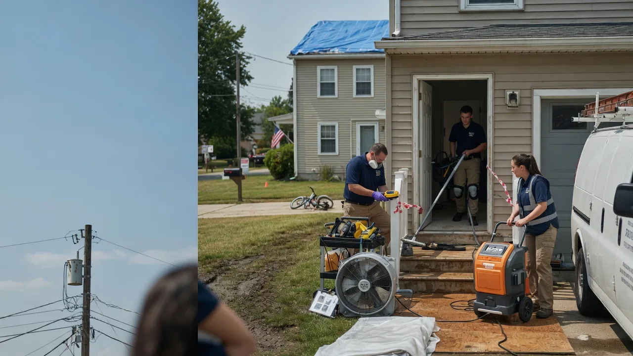Water Damage Repair in Coopers Mills, ME near me